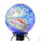 Blue Kaleidoscope Gazing Ball