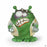 Resin Halloween Monsters Green Silly Scientist