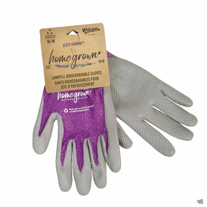 biodegradable gardening gloves Watson Homegrown Karma Gloves — Green Acres Nursery & Supply