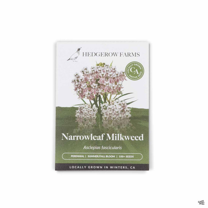 Hedgerow Farms Narrowleaf Milkweed Seeds