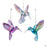 Acrylic Hummingbird Ornaments