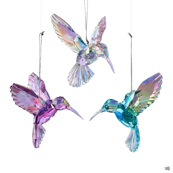 Acrylic Hummingbird Ornaments