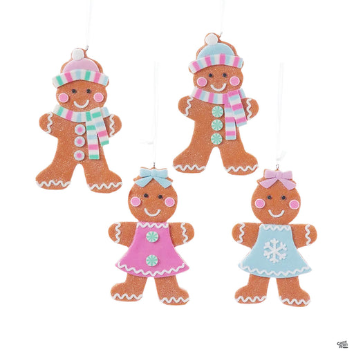 Claydough Gingerbread Ornaments