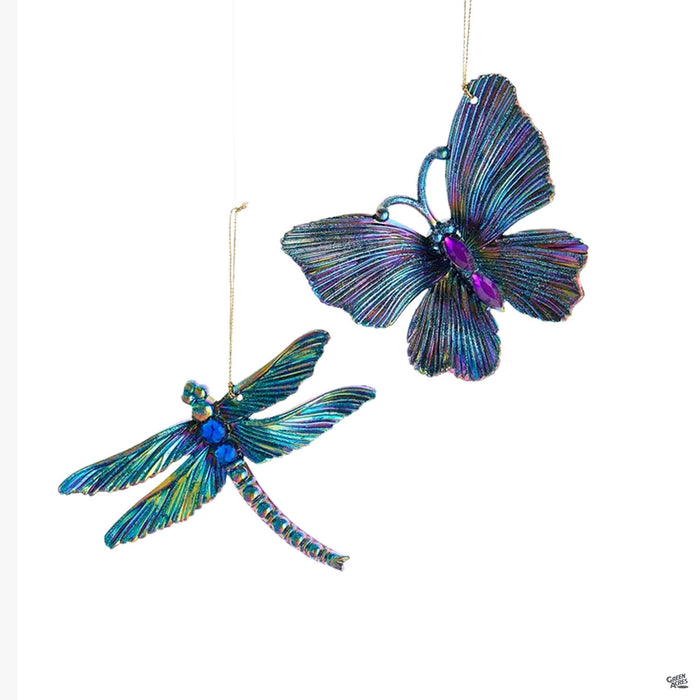 Iridescent Pollinator Ornaments