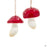 Red Mushroom Ornaments