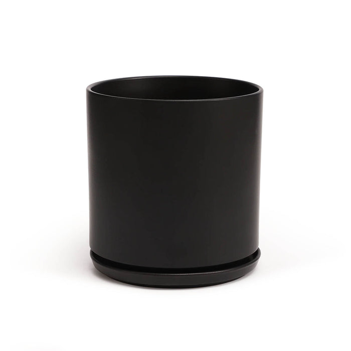 Revival Cylinder Planters Black