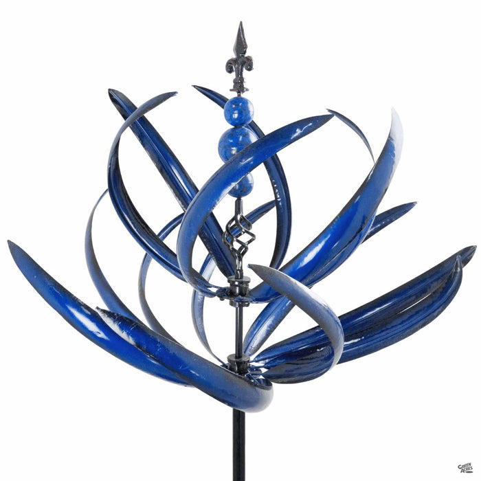 Spring Reeds Garden Spinner Blue