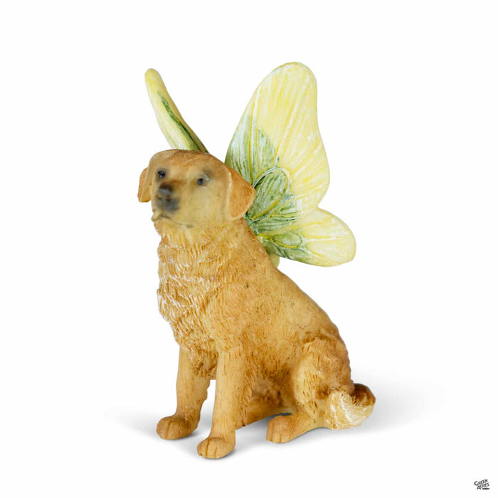 Fairy Garden Golden Retriever Figurine