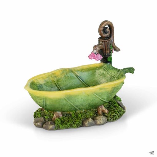 Leaf Bathtub Figurine