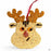 Mr Bird Holiday Cookie Rudolph