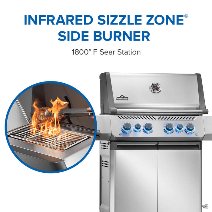 Napoleon Prestige 500 RSIB Gas Grill Stainless Steel