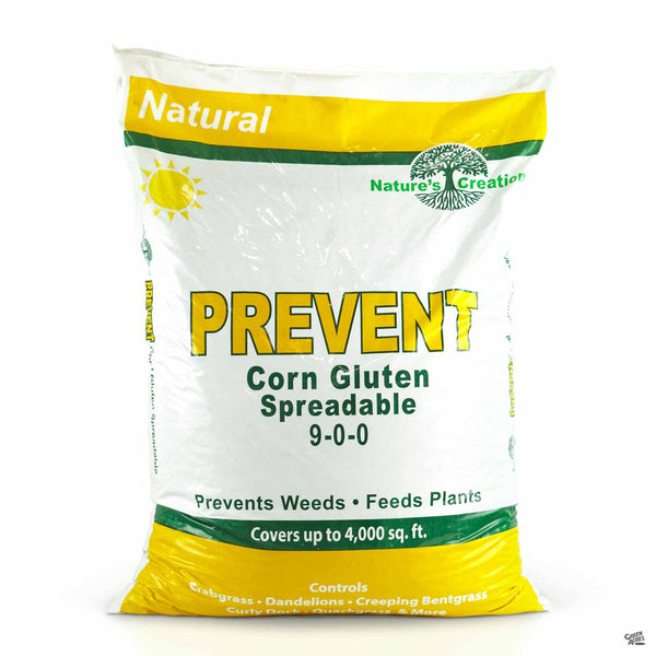 corn gluten herbicide Nature's Creation® Prevent Corn Gluten — Green Acres Nursery & Supply