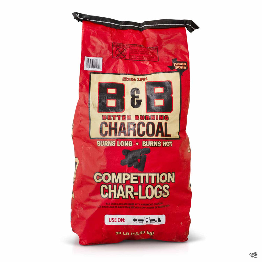 B&B™ Competition Char Logs 30 lb — Green Acres Nursery & Supply
