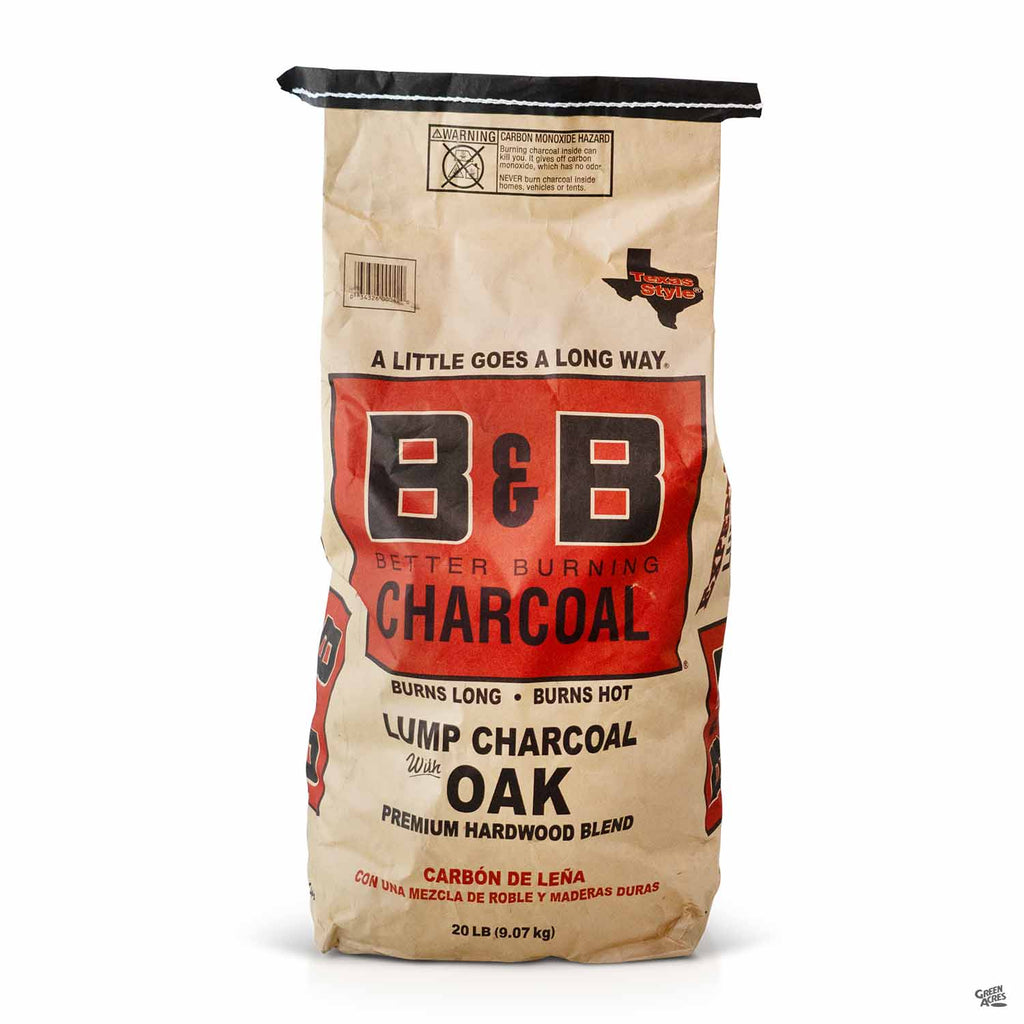 B&B™ Oak Lump Charcoal — Green Acres Nursery & Supply