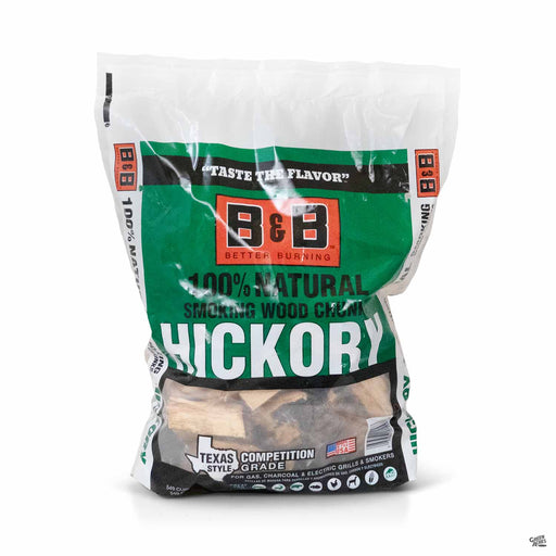 Hickory Smoking Wood Chunks 5.49 cubic inches