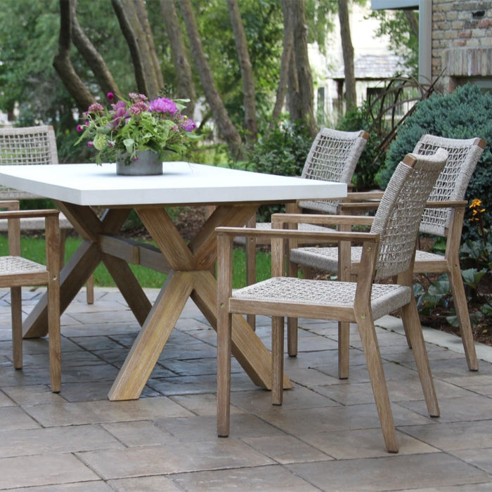 Outdoor Interiors Eucalyptus Dining Chairs