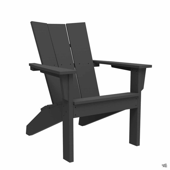 Coastline Monterey Adirondack Chair in Black