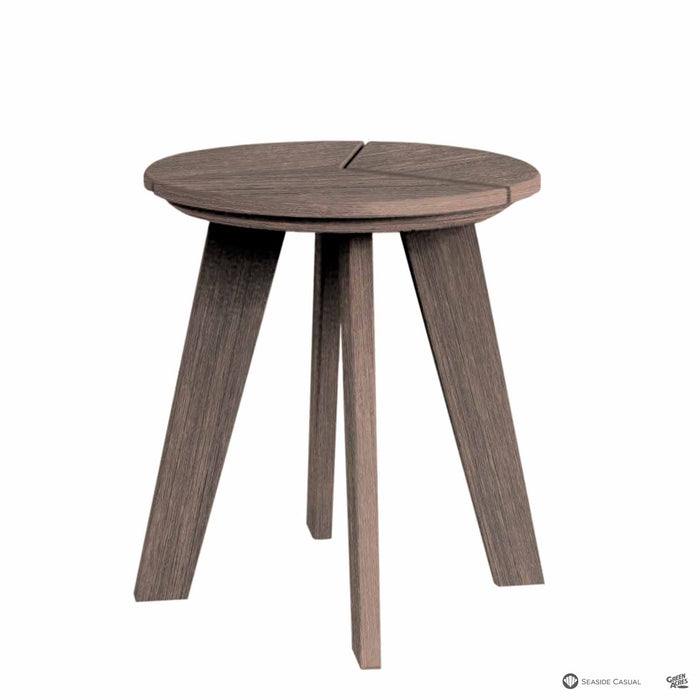 DEX Round Side Table 17.5 inch in Heathered Smoke