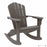 Harbor View Adirondack Rocker Charcoal