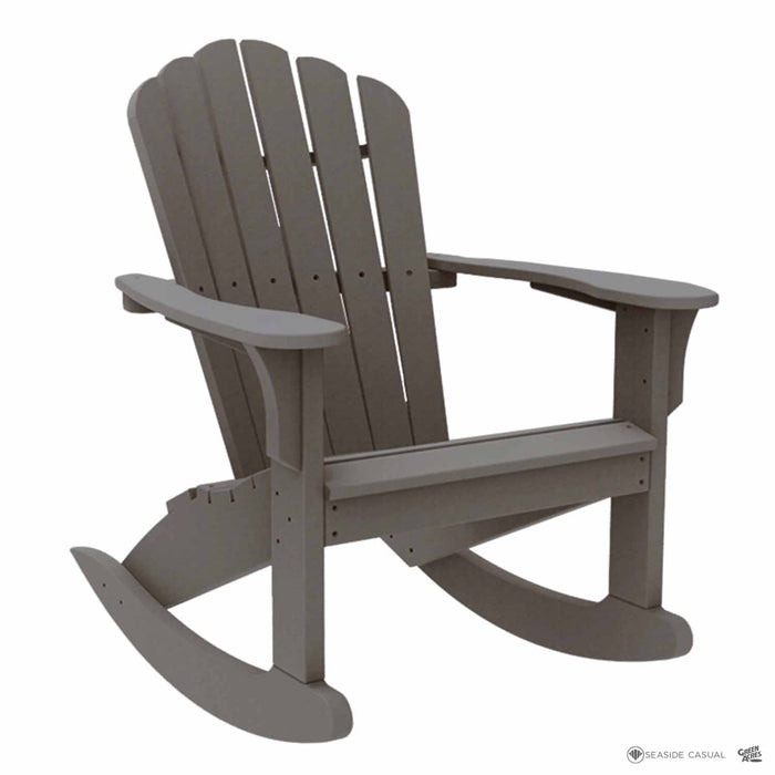 Harbor View Adirondack Rocker Charcoal