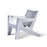 Bask Lounge Chair in Concrete