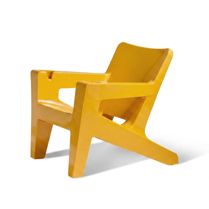 Bask Lounge Chair in Marigold