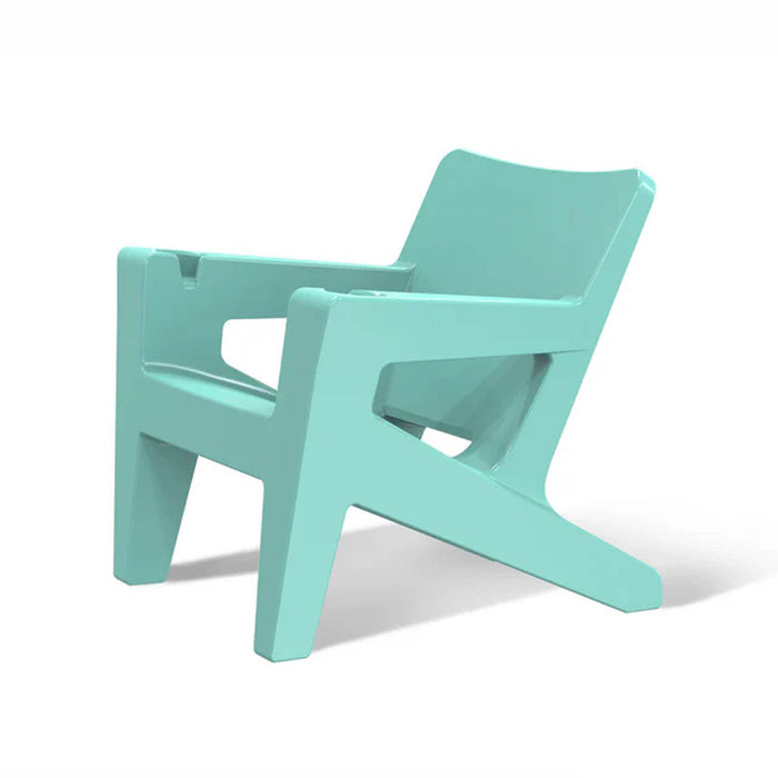 Bask Lounge Chair in Seafoam