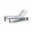 Deck Chaise Lounge Chair in White