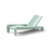 Deck Chaise Lounge Chair in Sea Glass