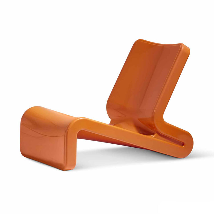 Line Lounge Chair in Orange