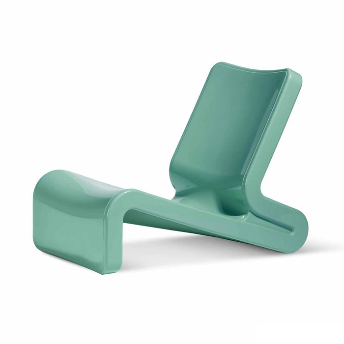 Line Lounge Chair in Seafoam