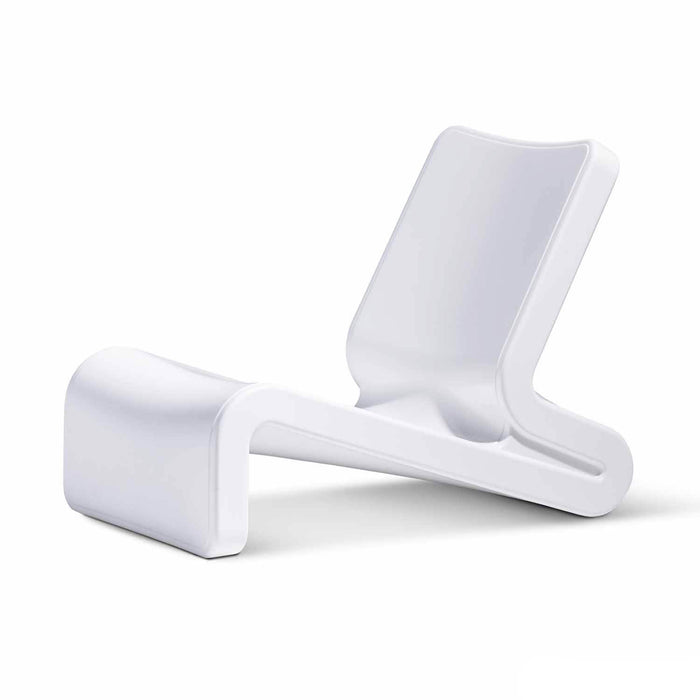 Line Lounge Chair in White