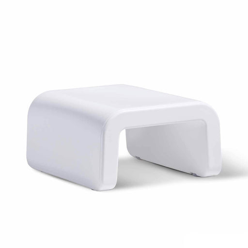 Line Ottoman in White