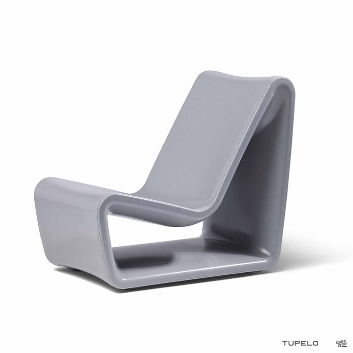 Loop Lounge Chair in Concrete