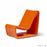 Loop Lounge Chair in Orange