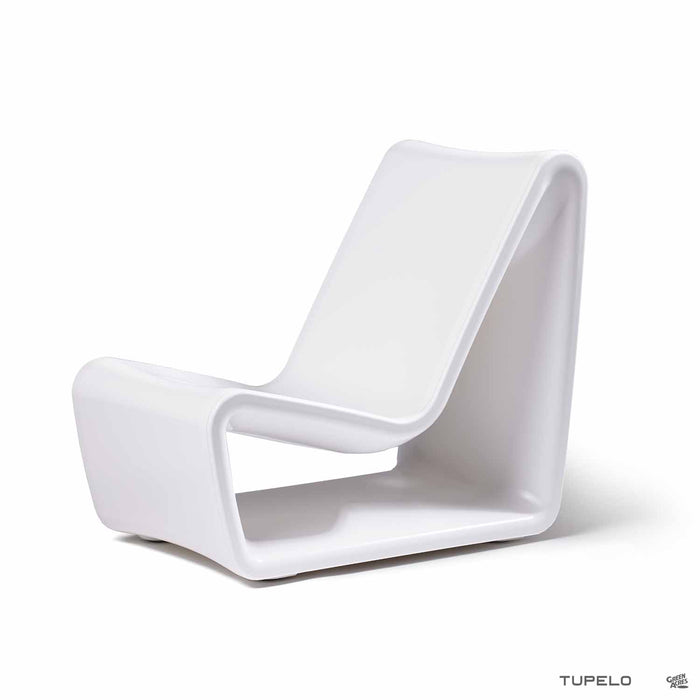 Loop Lounge Chair in White