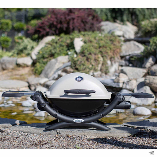 Weber Q 1200 Gas Grill White