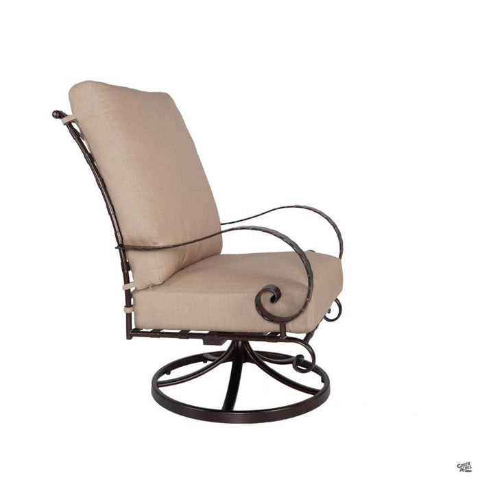 Classico High Back Swivel Rocker Lounge Chair