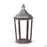 Park Hill Wood Metal Lantern