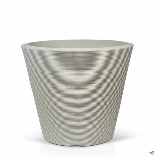 Linea Low Planter Sandstone 18 inch