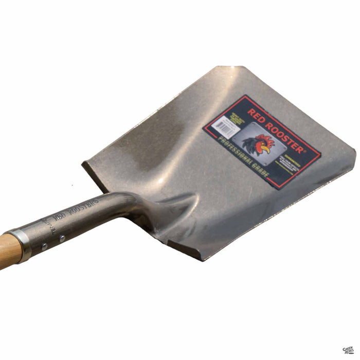 Red Rooster Wood Square Point Shovel