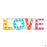 Love Sign Metal Yard Art