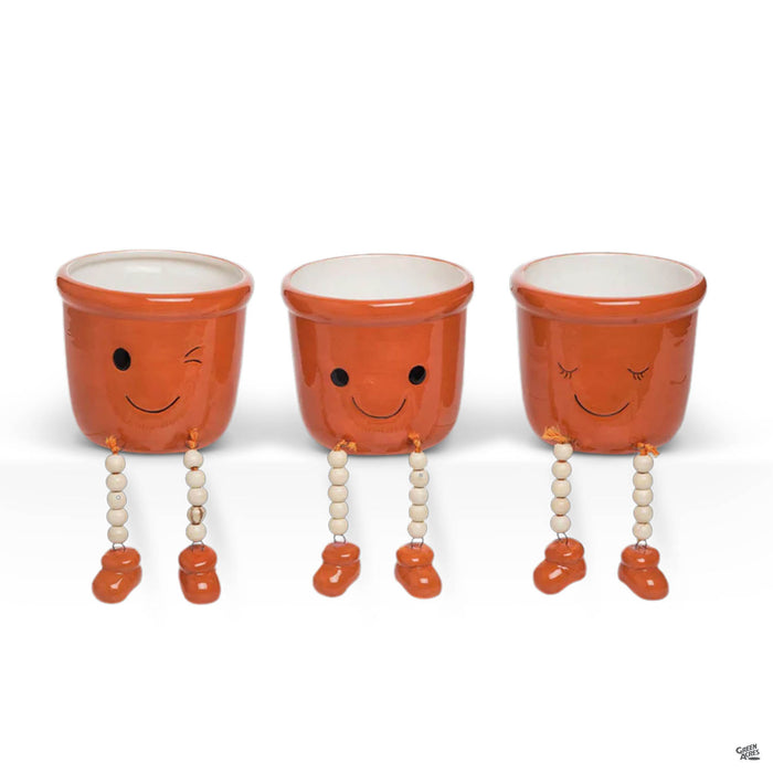 happy planter pots Happy Shelf Sitter Pots — Green Acres Nursery & Supply