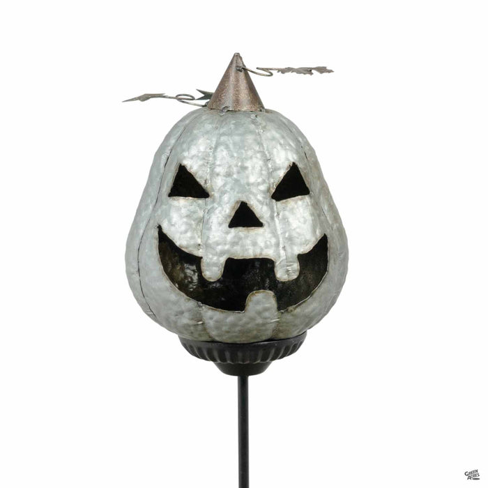 Metal Jack O'Lantern Garden Stake