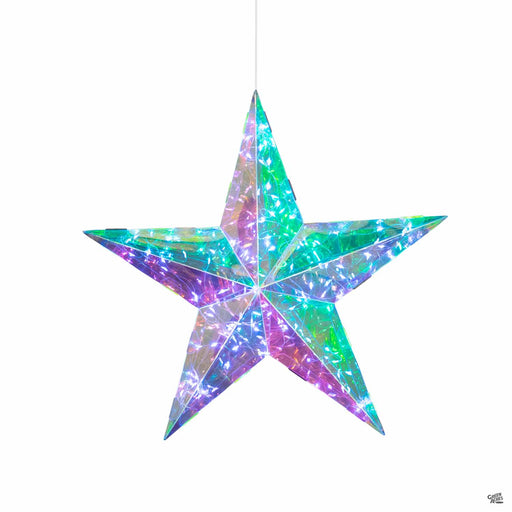 Holographic Light Hanging Star