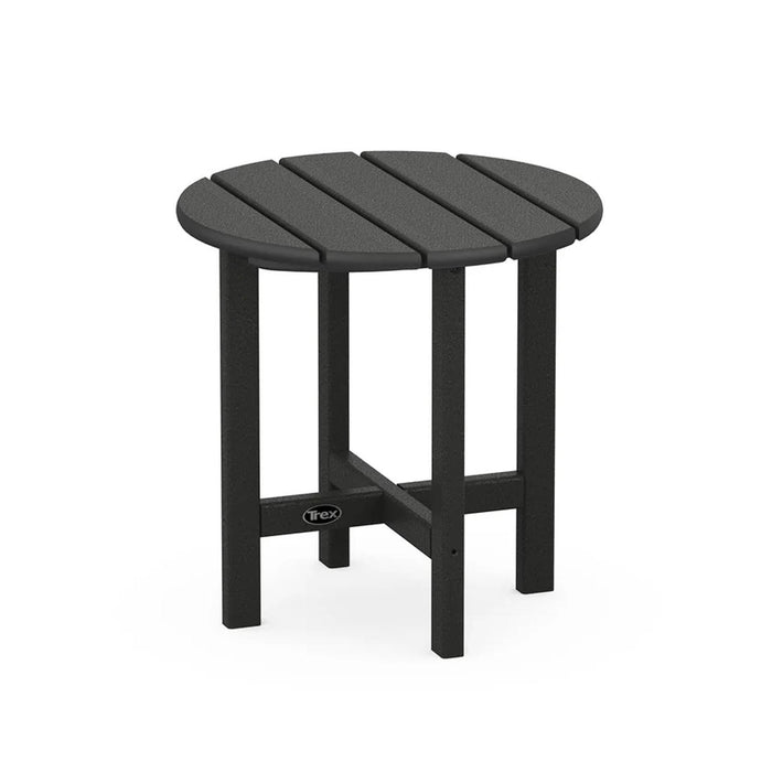 Cape Cod Round Side Table Black