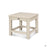Rockport End Table with Sand Castle Frame