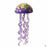 Jelly Fish Wind Chime Purple