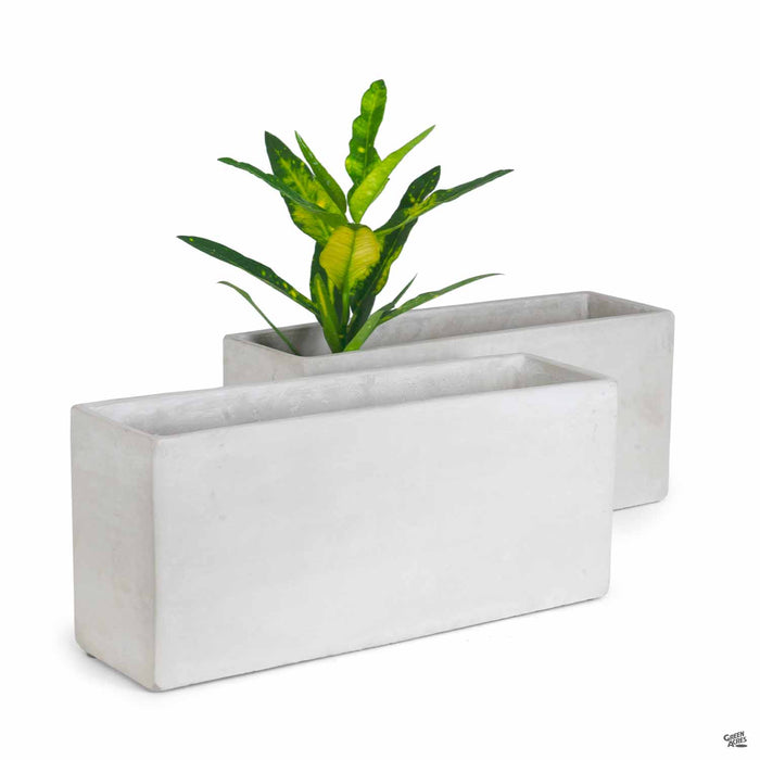 rectangular indoor pots for plants Rectangular Plant Vessel — Green Acres Nursery & Supply