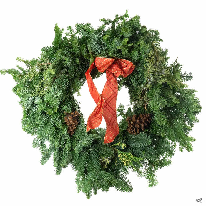 Fresh Cut Wreath - 22 inch